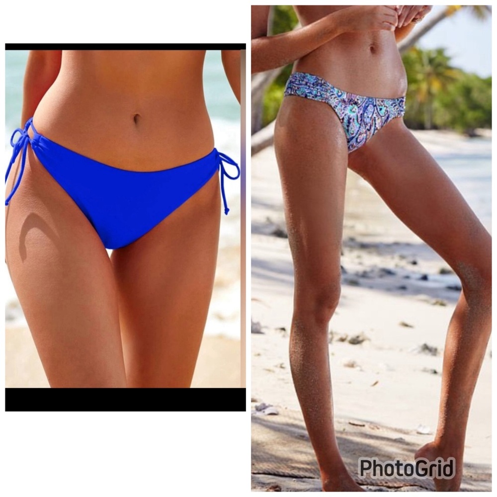 EUC Victoria’s Secret and SHEIN bikini bottom combo-size L